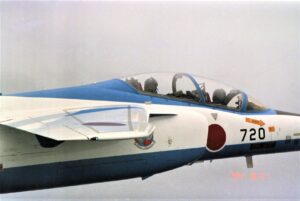 1994.8.21 の体験搭乗時の空撮（後席が私）