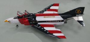 F-4J-27-MC VX-4 Vandy 76 (タミヤ1/32) 主翼前縁スラット自作＋J79ノズル変更など